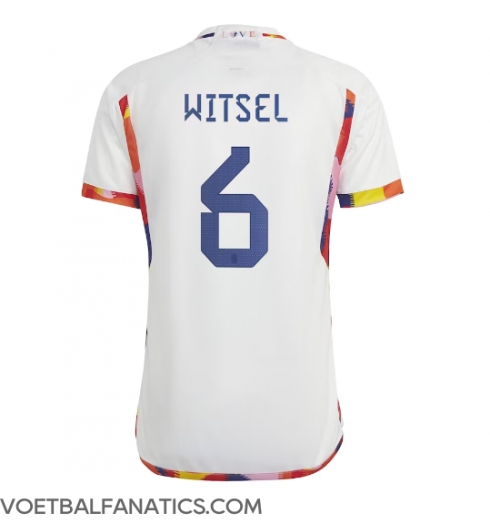 België Axel Witsel #6 Uit tenue WK 2022 Korte Mouwen