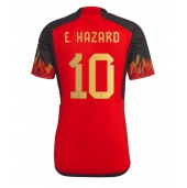 België Eden Hazard #10 Thuis tenue WK 2022 Korte Mouwen