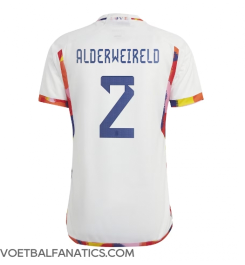 België Toby Alderweireld #2 Uit tenue WK 2022 Korte Mouwen
