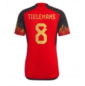 België Youri Tielemans #8 Thuis tenue WK 2022 Korte Mouwen