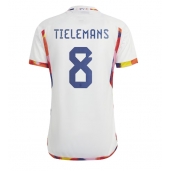 België Youri Tielemans #8 Uit tenue WK 2022 Korte Mouwen