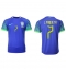 Brazilië Lucas Paqueta #7 Uit tenue WK 2022 Korte Mouwen