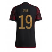 Duitsland Leroy Sane #19 Uit tenue WK 2022 Korte Mouwen
