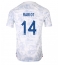 Frankrijk Adrien Rabiot #14 Uit tenue WK 2022 Korte Mouwen