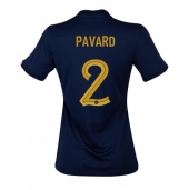 Frankrijk Benjamin Pavard #2 Thuis tenue voor Dames WK 2022 Korte Mouwen