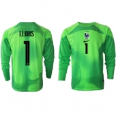 Frankrijk Hugo Lloris #1 Keeper Uit tenue WK 2022 Lange Mouwen