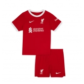 Liverpool Thuis tenue voor kinderen 2023-24 Korte Mouwen (+ broek)