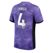 Liverpool Virgil van Dijk #4 Derde tenue 2023-24 Korte Mouwen