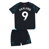 Manchester City Erling Haaland #9 Derde tenue voor kinderen 2023-24 Korte Mouwen (+ broek)