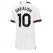 Manchester City Jack Grealish #10 Uit tenue voor Dames 2023-24 Korte Mouwen