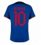 Nederland Memphis Depay #10 Uit tenue WK 2022 Korte Mouwen