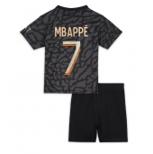Paris Saint-Germain Kylian Mbappe #7 Derde tenue voor kinderen 2023-24 Korte Mouwen (+ broek)