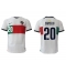 Portugal Joao Cancelo #20 Uit tenue WK 2022 Korte Mouwen
