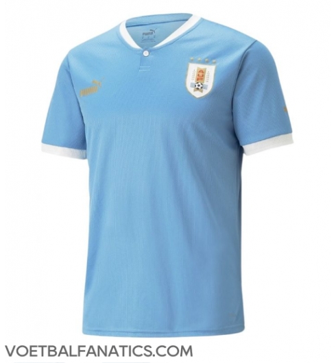 Uruguay Thuis tenue WK 2022 Korte Mouwen