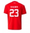 Zwitserland Xherdan Shaqiri #23 Thuis tenue WK 2022 Korte Mouwen