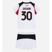 AC Milan Ardon Jashari #30 Uit tenue voor kinderen 2025-26 Korte Mouwen (+ broek)