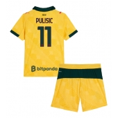 AC Milan Christian Pulisic #11 Derde tenue voor kinderen 2025-26 Korte Mouwen (+ broek)