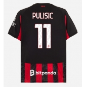 AC Milan Christian Pulisic #11 Thuis tenue 2025-26 Korte Mouwen