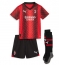 AC Milan Christian Pulisic #11 Thuis tenue voor kinderen 2023-24 Korte Mouwen (+ broek)