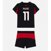 AC Milan Christian Pulisic #11 Thuis tenue voor kinderen 2025-26 Korte Mouwen (+ broek)