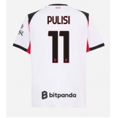 AC Milan Christian Pulisic #11 Uit tenue 2025-26 Korte Mouwen