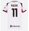 AC Milan Christian Pulisic #11 Uit tenue voor Dames 2025-26 Korte Mouwen