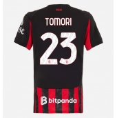AC Milan Fikayo Tomori #23 Thuis tenue voor Dames 2025-26 Korte Mouwen