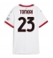 AC Milan Fikayo Tomori #23 Uit tenue voor Dames 2024-25 Korte Mouwen