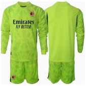 AC Milan Keeper Derde tenue voor kinderen 2024-25 Lange Mouwen (+ broek)