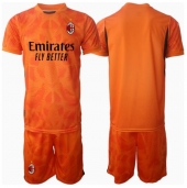 AC Milan Keeper Uit tenue voor kinderen 2024-25 Korte Mouwen (+ broek)