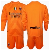 AC Milan Keeper Uit tenue voor kinderen 2024-25 Lange Mouwen (+ broek)