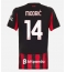 AC Milan Luka Modric #14 Thuis tenue voor Dames 2025-26 Korte Mouwen
