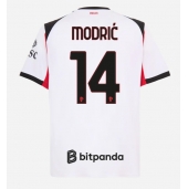 AC Milan Luka Modric #14 Uit tenue 2025-26 Korte Mouwen