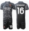 AC Milan Mike Maignan #16 Keeper Thuis tenue voor kinderen 2024-25 Korte Mouwen (+ broek)