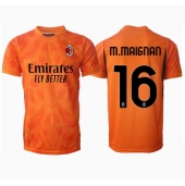 AC Milan Mike Maignan #16 Keeper Uit tenue 2024-25 Korte Mouwen