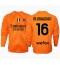 AC Milan Mike Maignan #16 Keeper Uit tenue 2024-25 Lange Mouwen