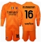 AC Milan Mike Maignan #16 Keeper Uit tenue voor kinderen 2024-25 Lange Mouwen (+ broek)