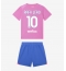 AC Milan Rafael Leao #10 Derde tenue voor kinderen 2023-24 Korte Mouwen (+ broek)