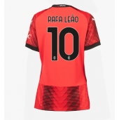 AC Milan Rafael Leao #10 Thuis tenue voor Dames 2023-24 Korte Mouwen