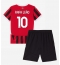 AC Milan Rafael Leao #10 Thuis tenue voor kinderen 2024-25 Korte Mouwen (+ broek)