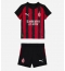 AC Milan Rafael Leao #10 Thuis tenue voor kinderen 2025-26 Korte Mouwen (+ broek)