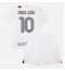 AC Milan Rafael Leao #10 Uit tenue voor kinderen 2023-24 Korte Mouwen (+ broek)