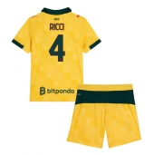AC Milan Samuele Ricci #4 Derde tenue voor kinderen 2025-26 Korte Mouwen (+ broek)
