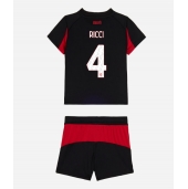 AC Milan Samuele Ricci #4 Thuis tenue voor kinderen 2025-26 Korte Mouwen (+ broek)