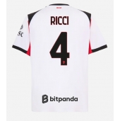 AC Milan Samuele Ricci #4 Uit tenue 2025-26 Korte Mouwen