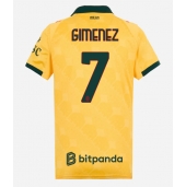 AC Milan Santiago Gimenez #7 Derde tenue voor Dames 2025-26 Korte Mouwen