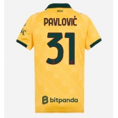 AC Milan Strahinja Pavlovic #31 Derde tenue voor Dames 2025-26 Korte Mouwen