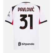 AC Milan Strahinja Pavlovic #31 Uit tenue 2025-26 Korte Mouwen