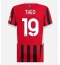 AC Milan Theo Hernandez #19 Thuis tenue voor Dames 2024-25 Korte Mouwen
