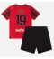AC Milan Theo Hernandez #19 Thuis tenue voor kinderen 2023-24 Korte Mouwen (+ broek)